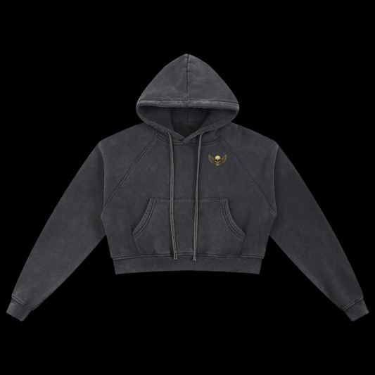 Deadly Cut Women’s Cropped Hoodie