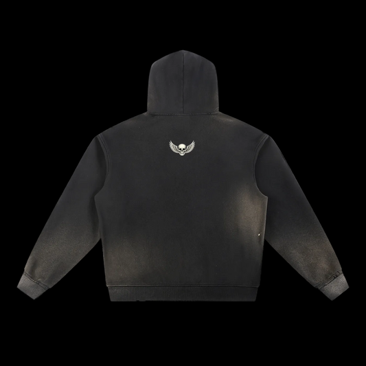 Genuine Varsity Distressed Hoodie